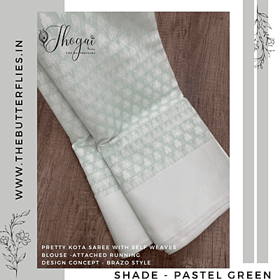 PURE KOTA SAREE USTSKOT23033