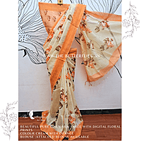 PURE LINEN SILK SAREE YBRSLIN23631 PURE LINEN SILK SAREE YBRSLIN23631