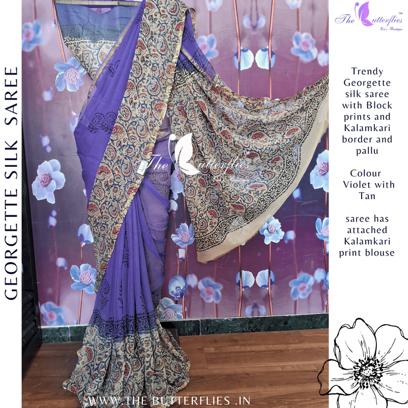 GEORGETTE SILK SAREE ORDSGRS24320 GEORGETTE SILK SAREE ORDSGRS24320
