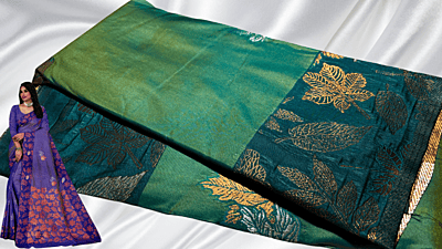 Sanjeevani Soft Luxury Silk Saree - Green