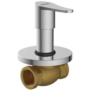 PR-2124 Concealed Stop Cock 20mm Body With Upper Part Set