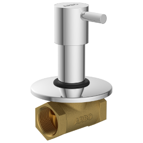 EL-1824 Concealed Stop Cock 20mm Body With Upper Part Set