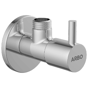 EL-1804 Angle Cock With Wall Flange