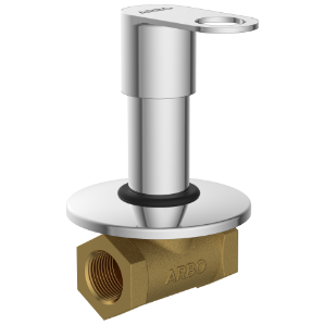 NE-1623 Concealed Stop Cock 15mm Body With Upper Part Set