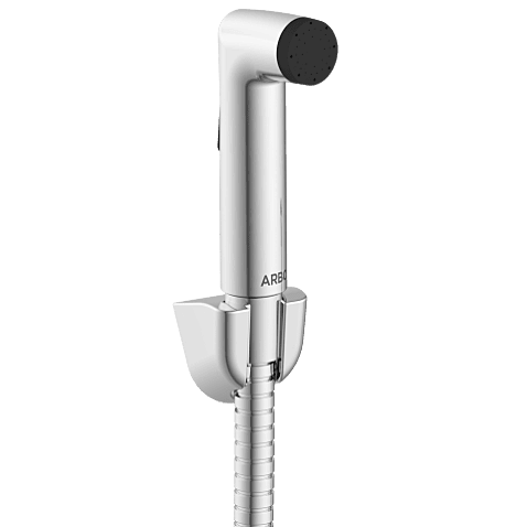 HF-12 ABS Round Health Faucet With Hook & 1.2 Mtr. S.S. Tube