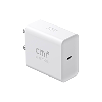 CMF by Nothing 33 W Quick Charge 3 A Wall Charger for Mobile (White) CMF by Nothing 33 W Quick Charge 3 A Wall Charger for Mobile (White)
