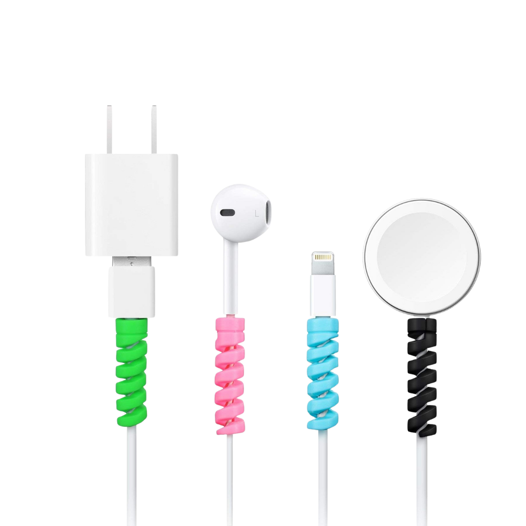 Spiral Charger Cable Protector for All Earphone & Cable Cover Spiral Charger Cable Protector for All Earphone & Cable Cover