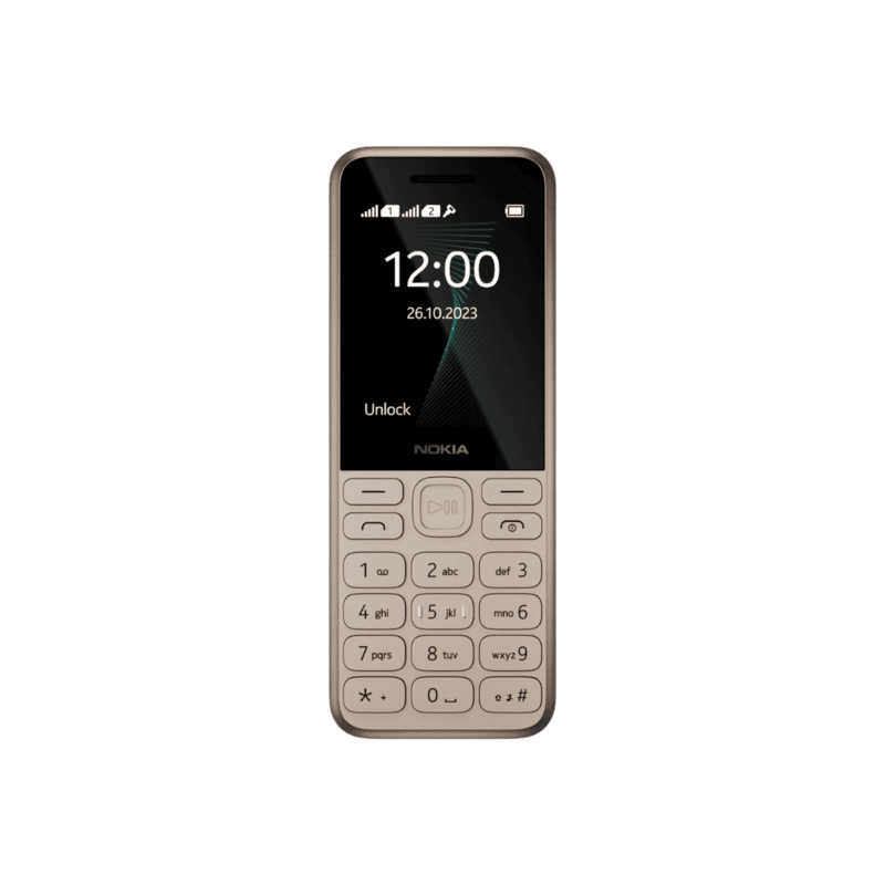 Nokia 130 Music Dual Sim (Light Gold) with Charger Nokia 130 Music Dual Sim (Light Gold) with Charger