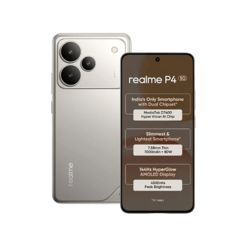 realme P4 5G (Steel Grey, 128 GB)  (8 GB RAM)