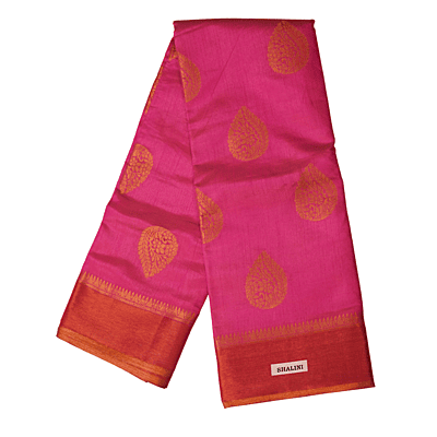 T.Meena Butta Saree (Pink)