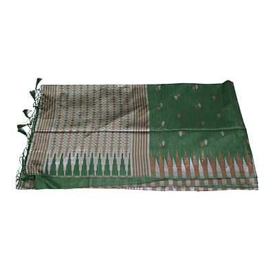 Shloka Saree (Parrot Green)