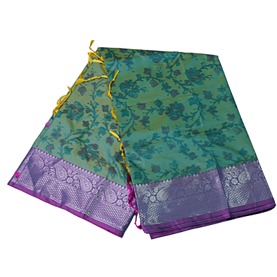 Kocham Palli Saree (Green)