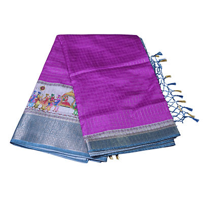 Art Fancy Saree (Pink)