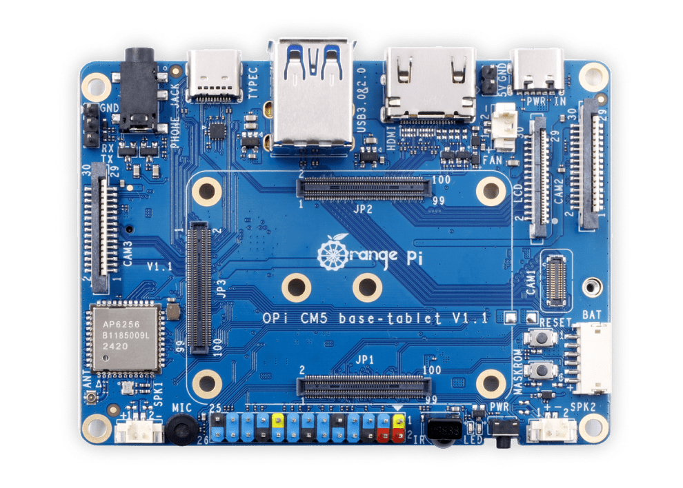 OrangePi CM5 Tablet Base Board OrangePi CM5 Tablet Base Board