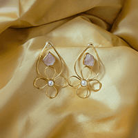 Ayesha Earrings- Baby Pink Ayesha Earrings- Baby Pink