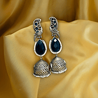 Rani Jumkha- Blue Rani Jumkha- Blue