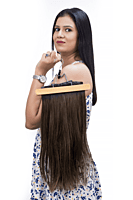 Global Brown - Balayage | Seamless | 3-Piece Set | Clip-In Volumizers