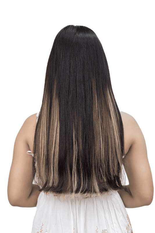 Honey Brown - Balayage | Seamless | 3-Piece Set | Clip-In Volumizers