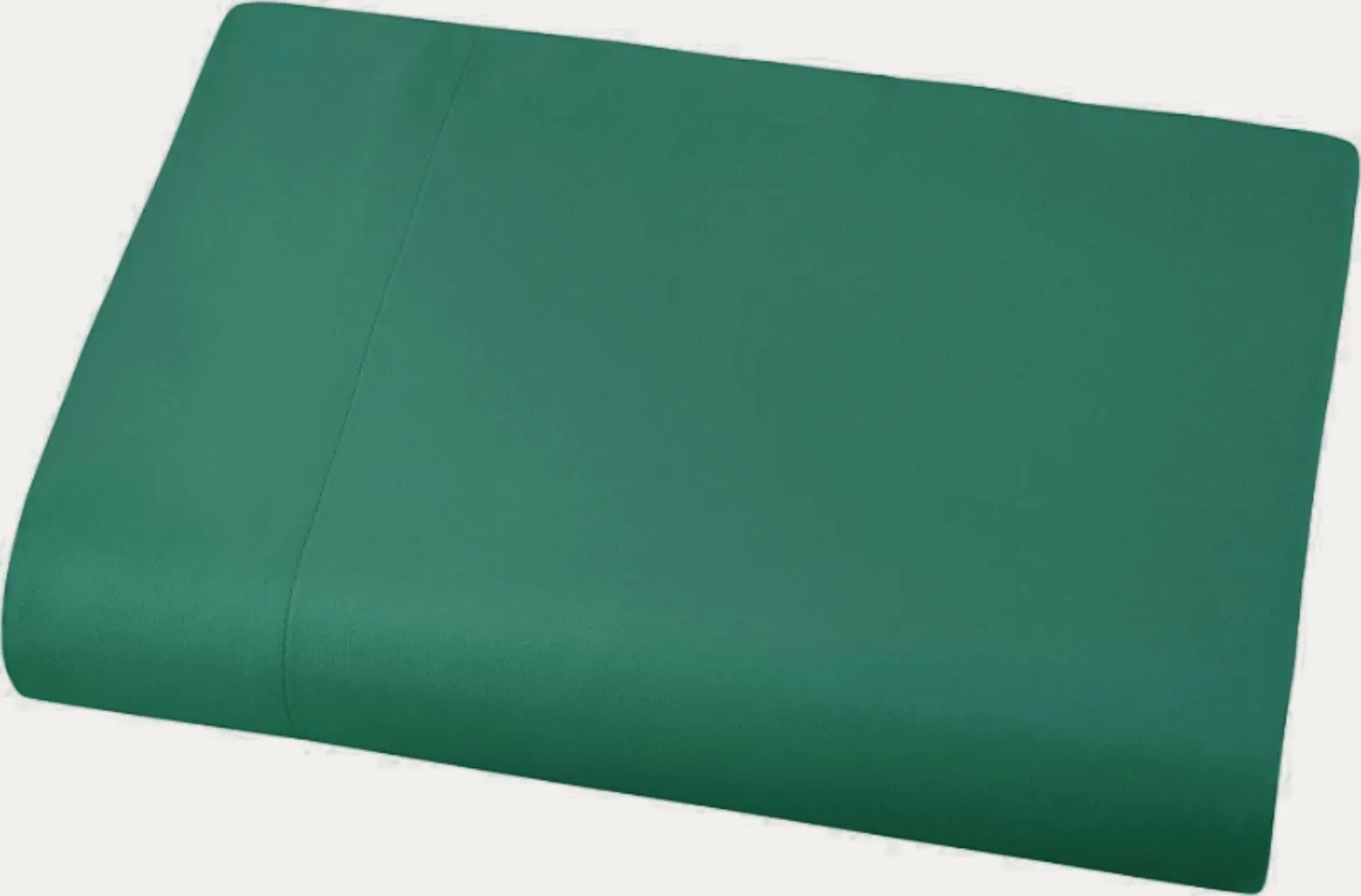 Sofrito Bedsheet Glace Cotton 300 TC - Plain - Emerald Green