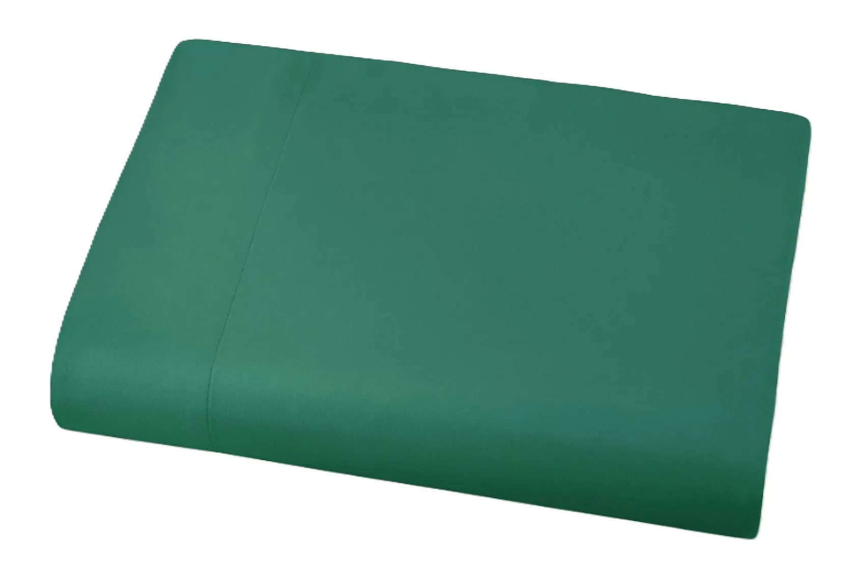 Sofrito Pillow Cover Framed Glace Cotton 300 TC - Plain - Emerald Green