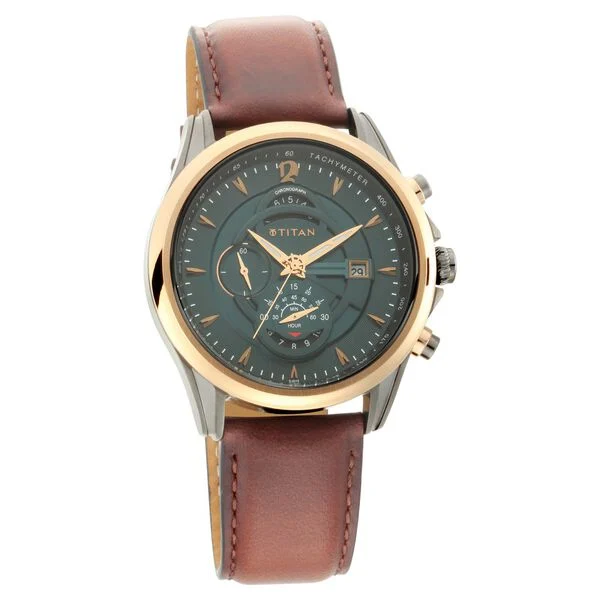 Titan Men's Maritime Pro Lateen Sail Chronograph Watch