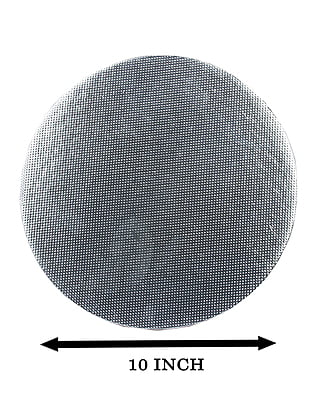 Qson Cake Board 10 Round Silver