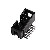 IDC Male Box Header Right Angle PCB Mount Connector for Secure Signal Transmission IDC Male Box Header Right Angle PCB Mount Connector for Secure Signal Transmission