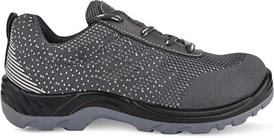 AGARSON BLAZE SPORTS SAFETY SHOES -DGREY / GREY AGARSON BLAZE SPORTS SAFETY SHOES -DGREY / GREY