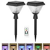 2 Feet RUBY Home Garden Outdoor Decoration Spike Lamps Smart Bulb