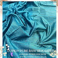 DUPION RAW SILK SAREE YBRSRSS21834