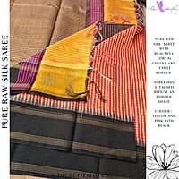 KORVAI ON RAW SILK SAREE MRSSRSS23781
