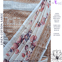 LINEN COTTON SAREE RTFSLIN23739 LINEN COTTON SAREE RTFSLIN23739
