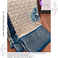 FANCY CRUSHED SILK SAREE RJASFSC24106 FANCY CRUSHED SILK SAREE RJASFSC24106