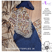 PURE COTTON SALWAR SUIT ORDCCOT24372