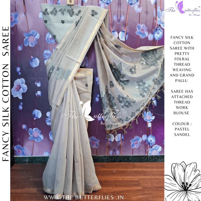 FANCY SILK COTTON SAREE MHTSSIL24353 FANCY SILK COTTON SAREE MHTSSIL24353