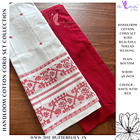 HANDLOOM COTTON CORD SET MAHCHAC24392 HANDLOOM COTTON CORD SET MAHCHAC24392