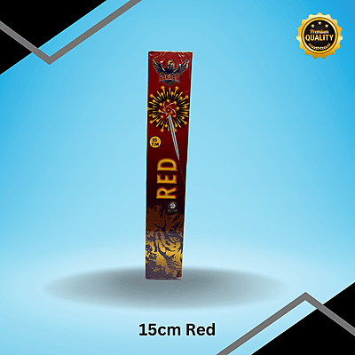 15 Cm Red Sparklers