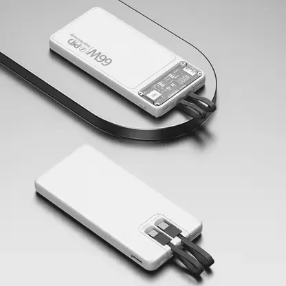 Champion 10000 mAh 22.5 W Compact Size Power Bank (White, Lithium Polymer, Fast Charging, Power Delivery 3.0, Quick Charge 3.0 for Mobile) Champion 10000 mAh 22.5 W Compact Size Power Bank (White, Lithium Polymer, Fast Charging, Power Delivery 3.0, Quick Charge 3.0 for Mobile)
