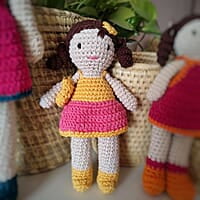 Crochet Summer Skirt Small Doll Crochet Summer Skirt Small Doll