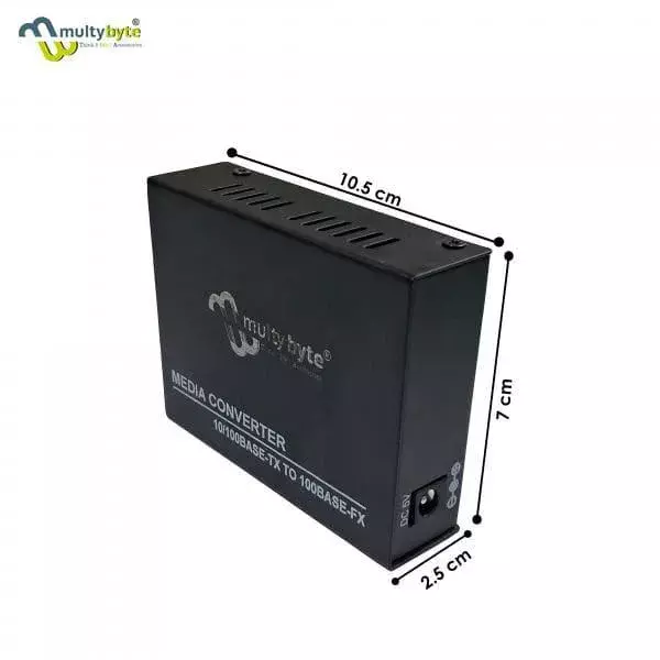 Multybyte 10/100 Media Converter Pair