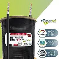 Multybyte Cat6 Cable Outdoor (Single Cotted) 305M