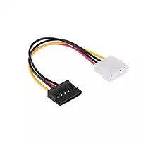 Sata Power Cable | 4 Pin IDE Molex Male to 15 Pin Serial ATA SATA Hard Drive