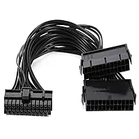 24 Pin to 24 Pin Extension Y-Cable