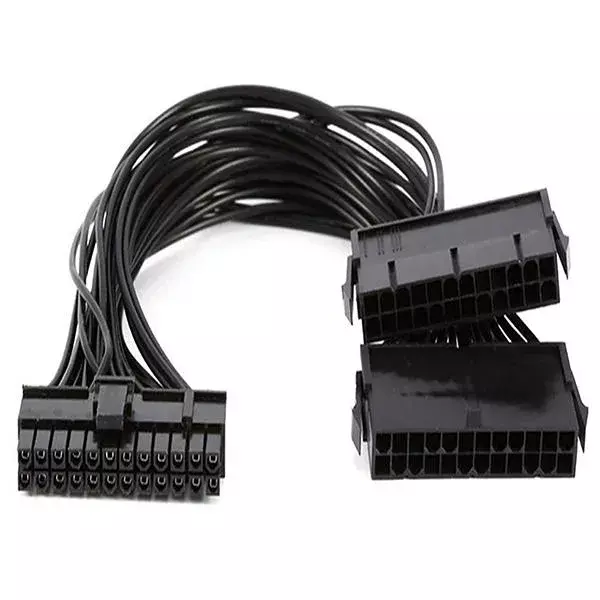 24 Pin to 24 Pin Extension Y-Cable