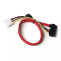 SATA 7+15 Pin to IDE + SATA Data Power Extension Cable