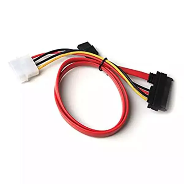SATA 7+15 Pin to IDE + SATA Data Power Extension Cable