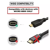 Micro HDMI to HDMI 4K Cable 1M