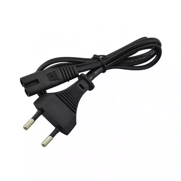 2 Pin to 2 Pin Power Cable 1M