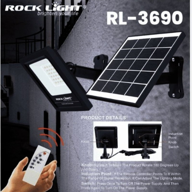 Rocklight RL-3690 Solar Power Kit Rocklight RL-3690 Solar Power Kit