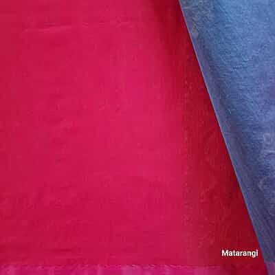 Purple Handloom Silk Cotton Saree Purple Handloom Silk Cotton Saree